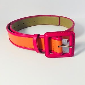 Talbots Retro Leather Belt
